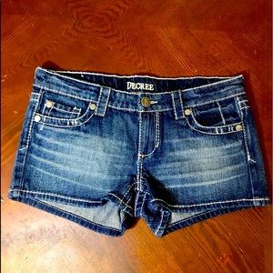 Women’s Size 5 Blue Decree Jean Shorts